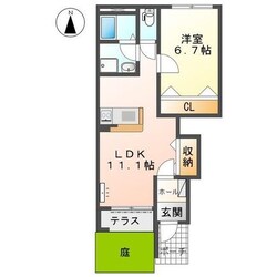 雅（ミヤビ）の物件間取画像